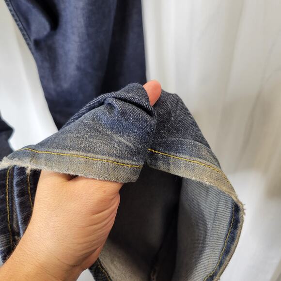 GAP Vintage Y2K Dark Wash Boot Cut Jeans, 10R - Picture 7 of 9